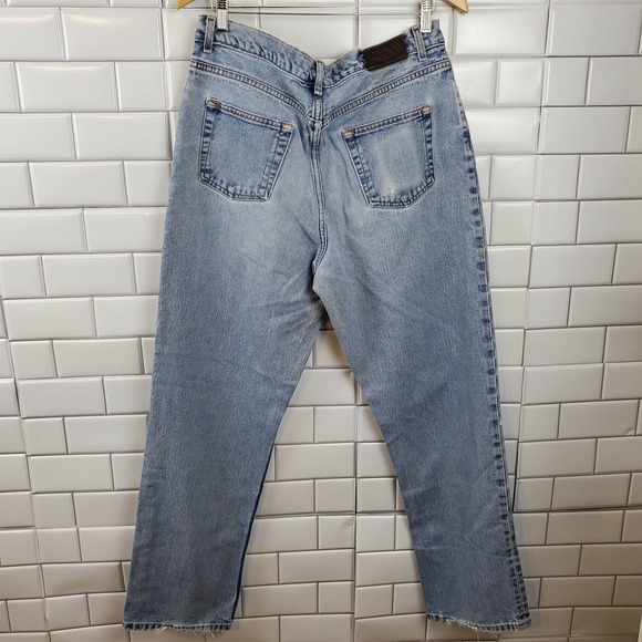 TOMMY HILFIGER | DISTRESSED MEDIUM WASH DENIM CASUAL CLASSIC JEANS MEN'S 36 X 32 - Picture 10 of 16